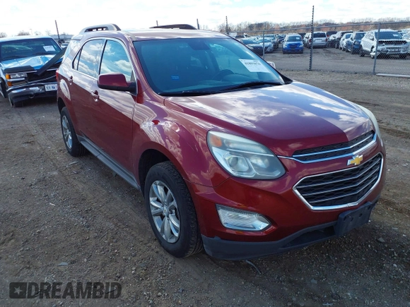 2017 Chevrolet Equinox LT with VIN 2GNFLFEKXH6229035, listed as a IAAI auction lot 41893070 with 209,175 mi miles and . Bid and sale history available at DreamBid. Image 1.