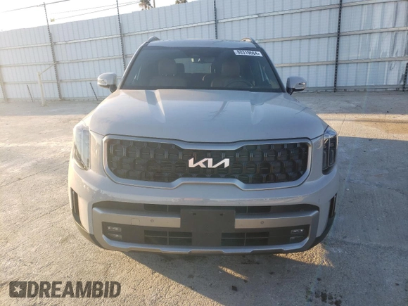 2023 Kia Telluride SX X-Line with VIN 5XYP5DGC9PG364624, listed as a Copart auction lot 80319664 with 12,574 mi miles and Salvage title. Bid and sale history available at DreamBid. Image 5.