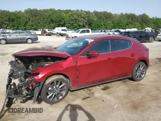 2024 Mazda 3 S Preferred z VIN JM1BPALM2R1652795, wystawiony jako Copart lot #57056355 z przebiegiem 12 100 mil mil oraz Szkoda całkowita • Salvage title. Historia ofert i sprzedaży dostępna na DreamBid. Obrazek 1.