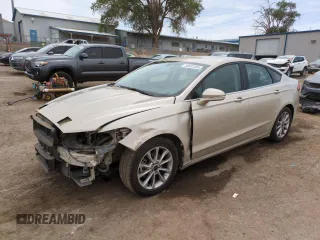 2017 Ford Fusion SE with VIN 3FA6P0HD9HR187138, listed as a Copart auction lot 58591455 with 148,806 mi miles and Salvage title. Bid and sale history available at DreamBid. Image 1.