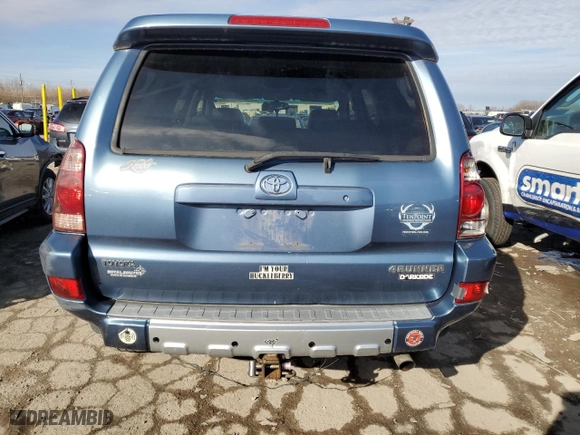 2004 Toyota 4Runner Limited with VIN JTEBU17R540052684, listed as a Copart auction lot 44551515 with 159,354 mi miles and Clean Title. Bid and sale history available at carsss.com. Image 6.