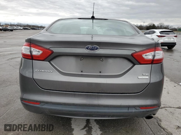 2014 Ford Fusion SE with VIN 1FA6P0HD1E5370757, listed as a Copart auction lot 50028315 with 84,263 mi miles and Clean Title. Bid and sale history available at DreamBid. Image 6.