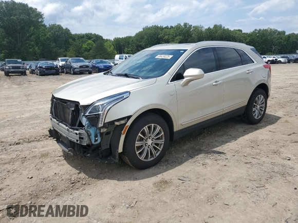 2017 Cadillac XT5 Luxury FWD with VIN 1GYKNBRS3HZ210457, listed as a Copart auction lot 58439225 with 139,938 mi miles and Salvage title. Bid and sale history available at DreamBid. Image 1.
