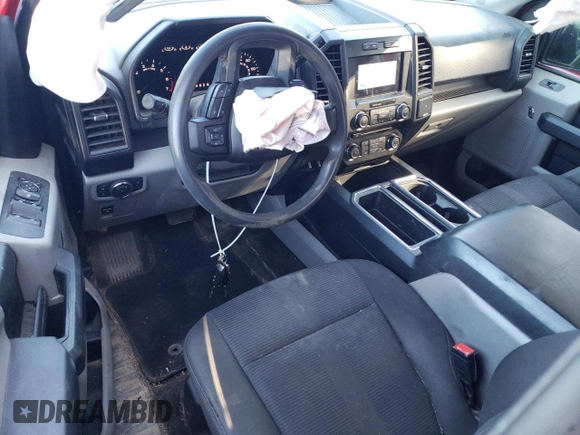 2018 Ford F-150 XL with VIN 1FTFX1EG4JFC22198, listed as a Copart auction lot 46727495 with 121,923 mi miles and Salvage Title. Bid and sale history available at carsss.com. Image 8.