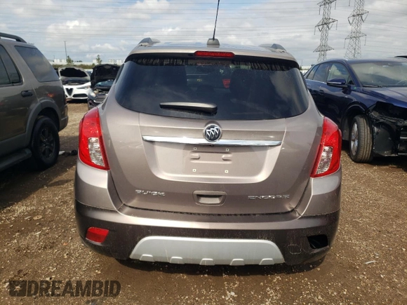 2015 Buick Encore with VIN KL4CJASBXFB152034, listed as a Copart auction lot 69224744 with 82,603 mi miles and Salvage Title. Bid and sale history available at DreamBid. Image 6.