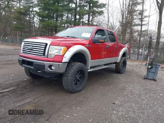 2011 Ford F-150 XL with VIN 1FTFW1EF3BFA37040, listed as a IAAI auction lot 41912678 with 116,869 mi miles. Bid and sale history available at carsss.com. Image 2.