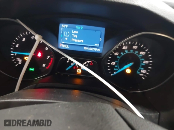 2014 Ford Focus SE with VIN 1FADP3K28EL424177, listed as a IAAI auction lot 41677768 with 104,279 mi miles. Bid and sale history available at carsss.com. Image 7.