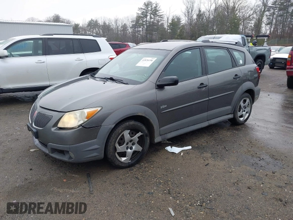 2005 Pontiac Vibe with VIN 5Y2SL63835Z450006, listed as a IAAI auction lot 41876196 with 299,999 mi miles. Bid and sale history available at carsss.com. Image 2.