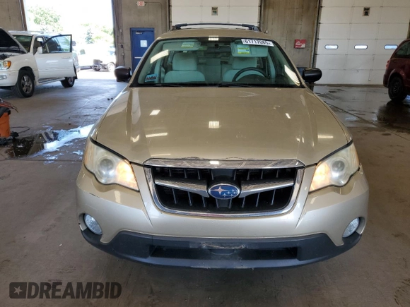 2008 Subaru Outback i with VIN 4S4BP61C387350818, listed as a Copart auction lot 61717085 with 122,273 mi miles and Salvage title. Bid and sale history available at DreamBid. Image 5.