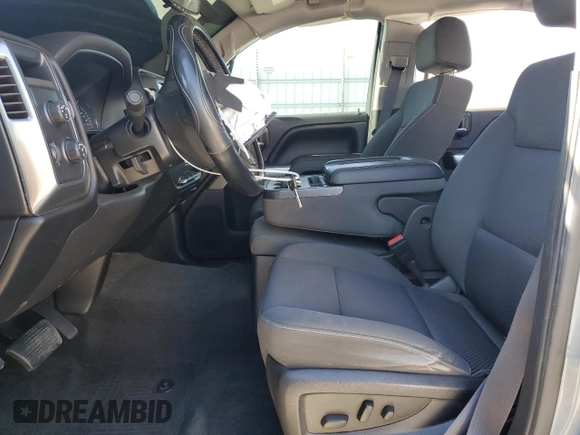2015 Chevrolet Silverado 1500 LT with VIN 3GCUKREC7FG466810, listed as a Copart auction lot 55700145 with Not Provided miles and Salvage Title. Bid and sale history available at DreamBid. Image 7.