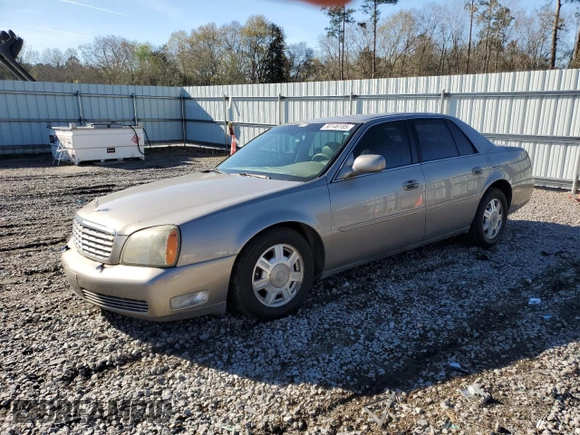 2003 Cadillac DeVille with VIN 1G6KD54YX3U169808, listed as a Copart auction lot 50146185 with 91,249 mi miles and Salvage Title. Bid and sale history available at carsss.com. Image 1.
