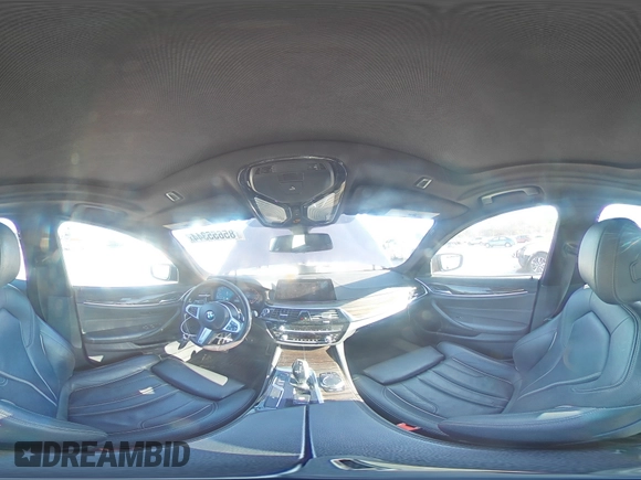 2020 BMW 5 Series 540i with VIN WBAJS1C08LCD15180, listed as a Copart auction lot 85655344 with 82,009 mi miles and Salvage title. Bid and sale history available at DreamBid. Image 13.