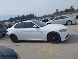 2018 Alfa Romeo Giulia Ti Sport with VIN ZARFAEEN1J7597134, listed as a IAAI auction lot 41783625 with 71,460 mi miles. Bid and sale history available at carsss.com. Image 14.