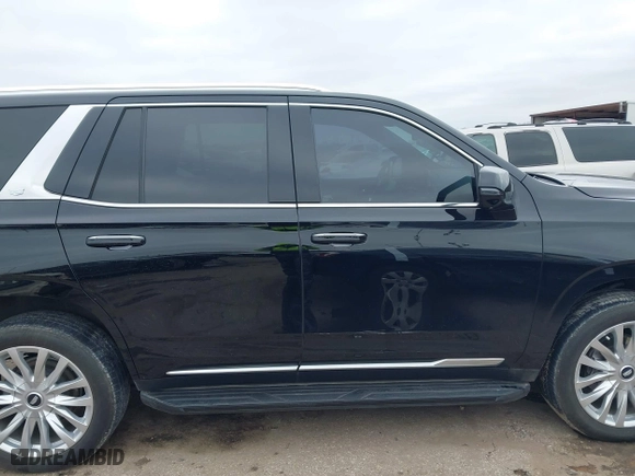 2023 Cadillac Escalade Luxury with VIN 1GYS3AKL3PR161519, listed as a IAAI auction lot 41621337 with 24,682 mi miles. Bid and sale history available at carsss.com. Image 13.