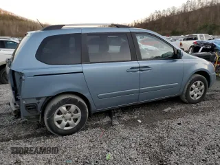2009 Kia Sedona with VIN KNDMB133296298360, listed as a Copart auction lot 84621084 with 65,259 mi miles and Salvage Title. Bid and sale history available at carsss.com. Image 3.