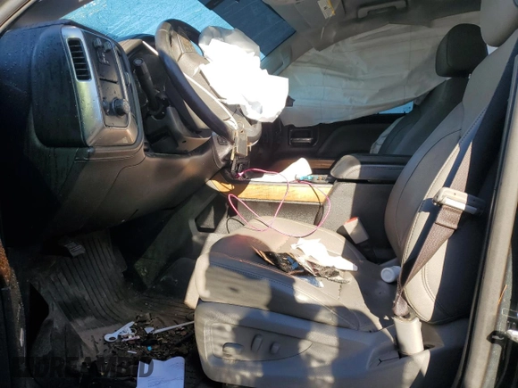 2017 Chevrolet Silverado 1500 LTZ with VIN 3GCPCSEJXHG429043, listed as a Copart auction lot 81534204 with Not Provided miles and Salvage Title. Bid and sale history available at DreamBid. Image 7.