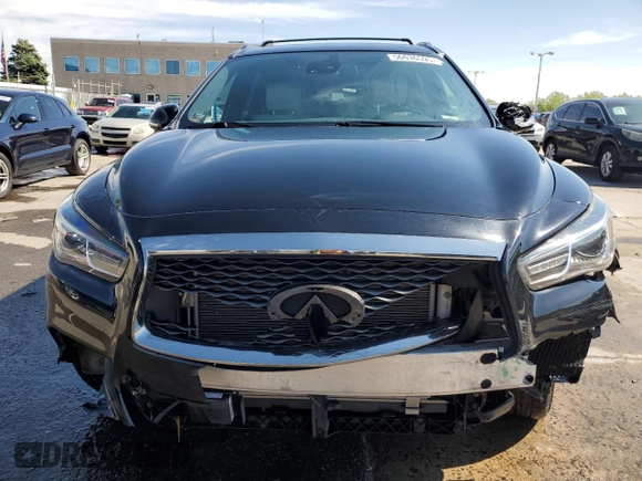 2019 Infiniti QX60 Pure z VIN 5N1DL0MM1KC510294, wystawiony jako Copart lot #56036595 z przebiegiem 73 285 mil mil oraz Szkoda całkowita • Salvage title. Historia ofert i sprzedaży dostępna na DreamBid. Obrazek 5.