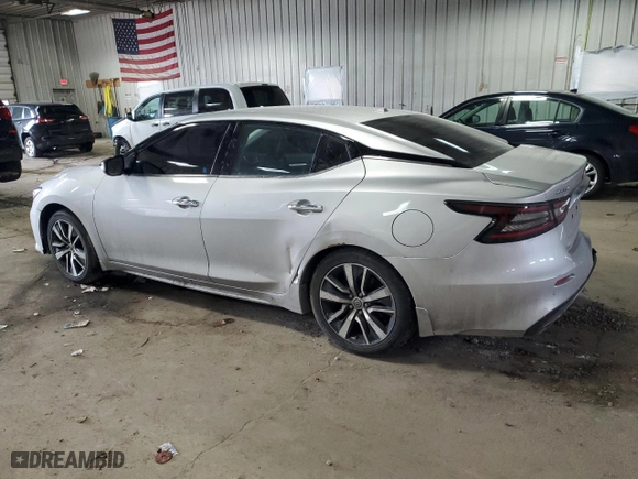 2021 Nissan Maxima SV with VIN 1N4AA6CV6MC514957, listed as a Copart auction lot 47080395 with 63,236 mi miles and Salvage Title. Bid and sale history available at carsss.com. Image 2.