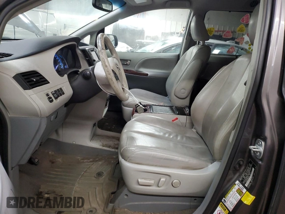 2013 Toyota Sienna XLE with VIN 5TDDK3DC7DS066193, listed as a Copart auction lot 50523625 with 154,515 mi miles and Clean Title. Bid and sale history available at DreamBid. Image 7.