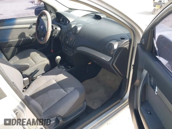 2007 Chevrolet Aveo LS with VIN KL1TD56687B084620, listed as a IAAI auction lot 41719793 with 119,233 mi miles and . Bid and sale history available at DreamBid. Image 5.