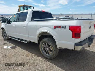 2019 Ford F-150 XL with VIN 1FTFW1E47KFA80486, listed as a IAAI auction lot 41824508 with 60,537 mi miles. Bid and sale history available at carsss.com. Image 3.