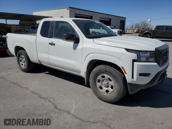 2024 Nissan Frontier S with VIN 1N6ED1CL5RN674048, listed as a Copart auction lot 49461315 with 6,052 mi miles and Salvage Title. Bid and sale history available at DreamBid. Image 4.