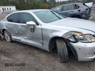 2011 Lexus LS 460 with VIN JTHBL5EF9B5108034, listed as a IAAI auction lot 40823390 with Not provided miles and . Bid and sale history available at DreamBid. Image 6.