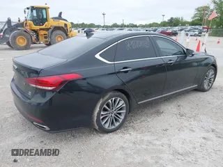2017 Genesis G80 3.8L with VIN KMHGN4JEXHU210171, listed as a IAAI auction lot 42286383 with 94,240 mi miles and . Bid and sale history available at DreamBid. Image 4.