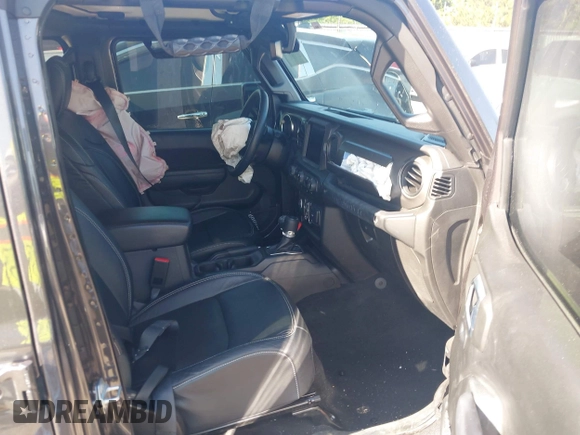 2021 Jeep Wrangler Unlimited Sport S with VIN 1C4HJXDG3MW801301, listed as a IAAI auction lot 42319387 with Not provided miles and . Bid and sale history available at DreamBid. Image 5.