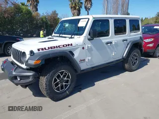 2025 Jeep Wrangler Rubicon with VIN 1C4PJXFN9SW523685, listed as a IAAI auction lot 41945204 with 24 mi miles and . Bid and sale history available at DreamBid. Image 17.