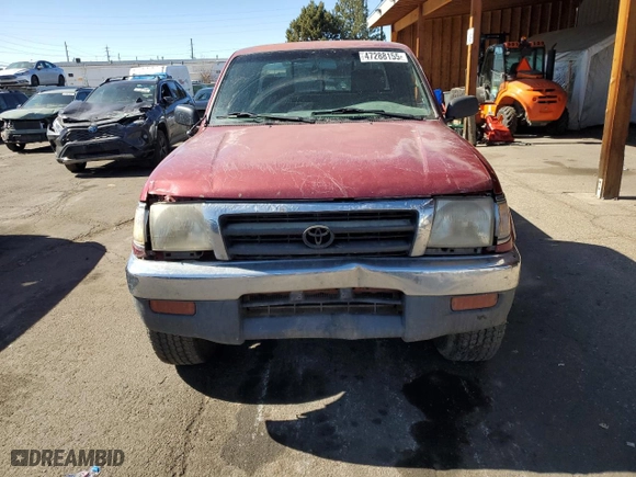 1999 Toyota Tacoma PreRunner with VIN 4TASN92N8XZ413695, listed as a Copart auction lot 47288155 with 319,538 mi miles and Salvage Title. Bid and sale history available at carsss.com. Image 5.
