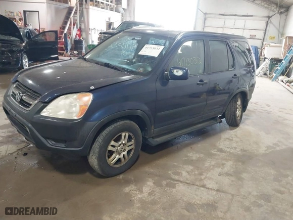 2004 Honda CR-V EX with VIN SHSRD78804U250630, listed as a IAAI auction lot 41713032 with 1 mi miles. Bid and sale history available at carsss.com. Image 2.