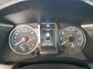 2023 Toyota Tacoma SR with VIN 3TYSX5EN3PT018395, listed as a Copart auction lot 48757055 with 28,002 mi miles and Salvage title. Bid and sale history available at DreamBid. Image 9.
