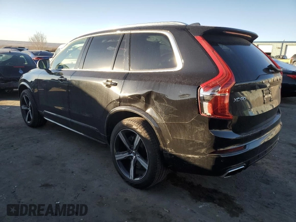 2019 Volvo XC90 R-Design with VIN YV4A22PM7K1452511, listed as a Copart auction lot 42834875 with 44,193 mi miles and Salvage Title. Bid and sale history available at carsss.com. Image 2.