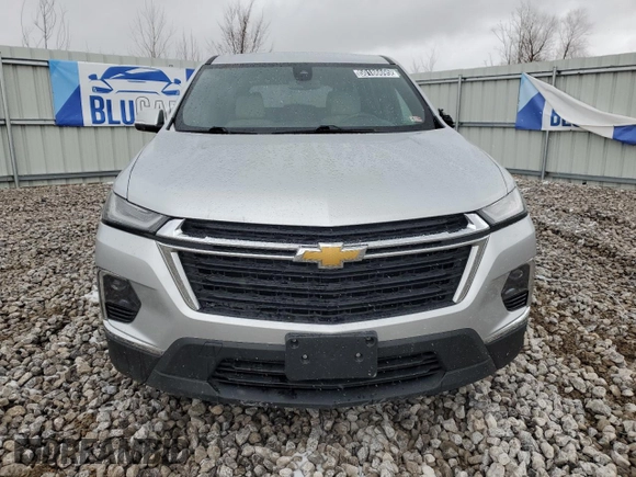 2022 Chevrolet Traverse LS with VIN 1GNEVLKW5NJ108245, listed as a Copart auction lot 50186695 with 0 mi miles and Clean Title. Bid and sale history available at carsss.com. Image 5.