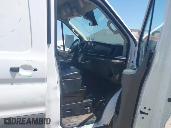 2021 Ford Transit Cargo with VIN 1FTBR1C8XMKA64837, listed as a IAAI auction lot 42008582 with 74,562 mi miles and . Bid and sale history available at DreamBid. Image 5.