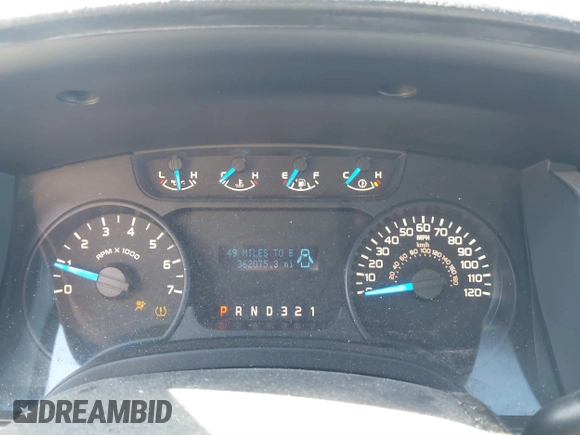 2014 Ford F-150 XL with VIN 1FTMF1CM4EKG19376, listed as a IAAI auction lot 40293792 with 362,075 mi miles. Bid and sale history available at carsss.com. Image 7.