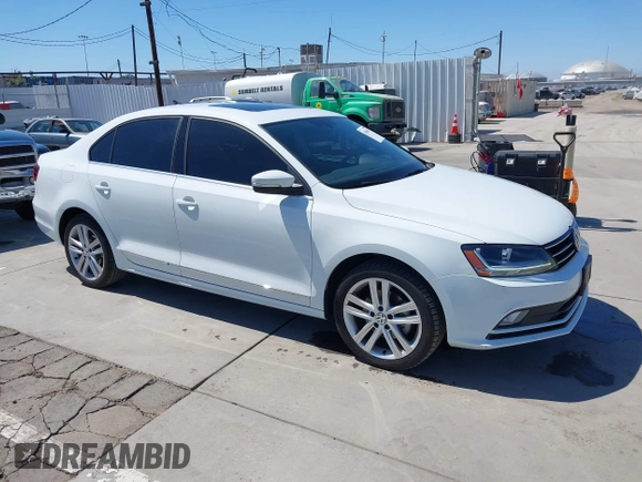 2017 Volkswagen Jetta SEL with VIN 3VWL17AJ6HM392417, listed as a IAAI auction lot 42684427 with 61,224 mi miles and . Bid and sale history available at DreamBid. Image 1.