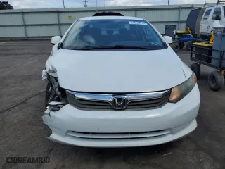 2012 Honda Civic Sdn LX with VIN 2HGFB2F51CH315104, listed as a Copart auction lot 53058015 with 157,617 mi miles and Salvage Title. Bid and sale history available at carsss.com. Image 5.