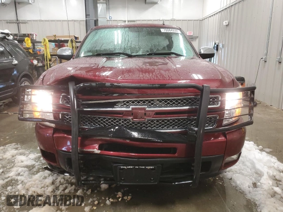 2013 Chevrolet Silverado 1500 LTZ with VIN 1GCRKTE76DZ110206, listed as a Copart auction lot 78084244 with 65,542 mi miles and Clean Title. Bid and sale history available at DreamBid. Image 5.