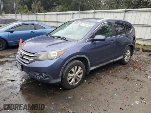 2014 Honda CR-V EX-L with VIN 2HKRM3H72EH506969, listed as a Copart auction lot 44978865 with 175,929 mi miles and Salvage Title. Bid and sale history available at carsss.com. Image 1.
