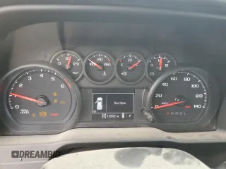 2021 Chevrolet Silverado 1500 Work Truck with VIN 1GCRYAEF2MZ111587, listed as a Copart auction lot 69341474 with 112,802 mi miles and Salvage Title. Bid and sale history available at DreamBid. Image 9.
