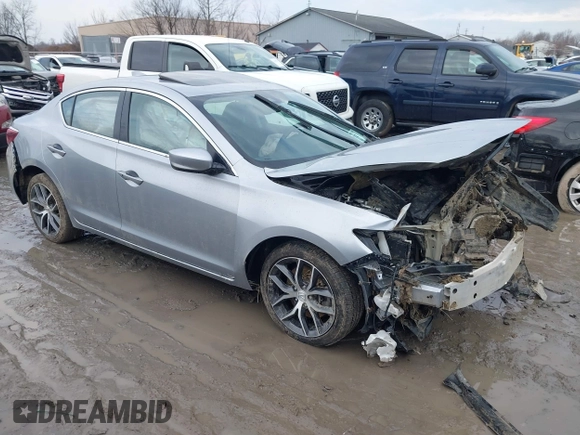 2020 Acura ILX w/Premium Pkg with VIN 19UDE2F70LA005511, listed as a IAAI auction lot 41653952 with 28,853 mi miles. Bid and sale history available at carsss.com. Image 1.
