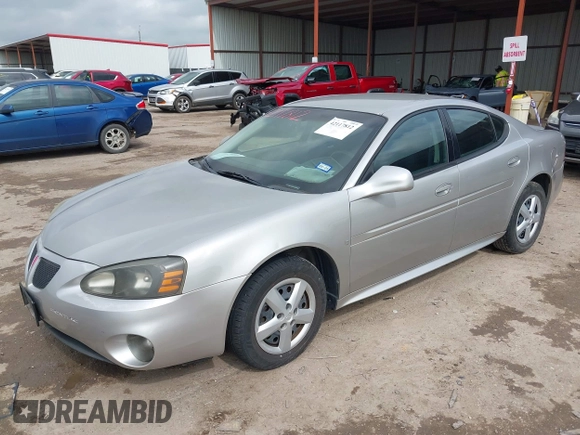 2008 Pontiac Grand Prix z VIN 2G2WP552381115340, wystawiony jako IAAI lot #42117812 z przebiegiem 168 029 mil mil oraz . Historia ofert i sprzedaży dostępna na DreamBid. Obrazek 2.