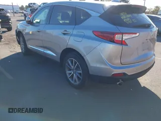 2020 Acura RDX Technology z VIN 5J8TC1H58LL008054, wystawiony jako IAAI lot #41336305 z przebiegiem 42 341 mil mil oraz . Historia ofert i sprzedaży dostępna na DreamBid. Obrazek 3.