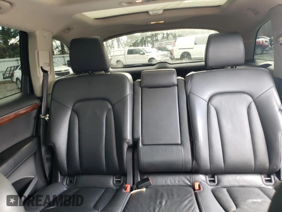2013 Audi Q7 3.0L TDI Premium with VIN WA1CMAFE9DD000775, listed as a Copart auction lot 83447794 with 129,426 mi miles and Salvage Title. Bid and sale history available at carsss.com. Image 10.
