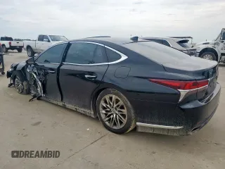2018 Lexus LS 500 with VIN JTHB51FF9J5000688, listed as a Copart auction lot 58664355 with 106,208 mi miles and Salvage title. Bid and sale history available at DreamBid. Image 2.