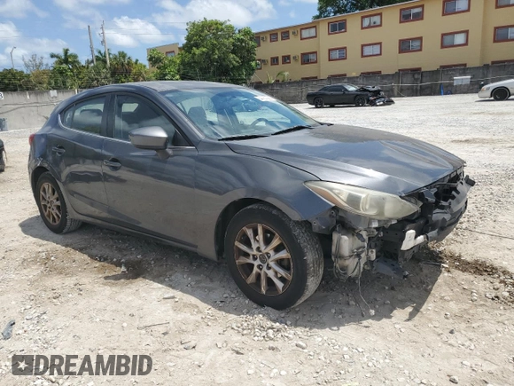 2014 Mazda 3 i Touring with VIN JM1BM1L76E1211443, listed as a Copart auction lot 54767085 with 148,388 mi miles and Salvage Title. Bid and sale history available at DreamBid. Image 4.