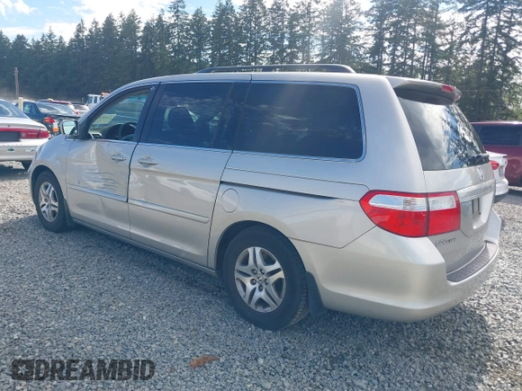 2006 Honda Odyssey EX-L z VIN 5FNRL38726B428227, wystawiony jako IAAI lot #42381464 z przebiegiem 156 623 mil mil oraz . Historia ofert i sprzedaży dostępna na DreamBid. Obrazek 3.