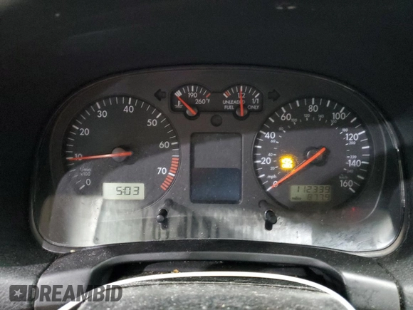 2001 Volkswagen Jetta z VIN 3VWTG29M91M019717, wystawiony jako Copart lot #84151674 z przebiegiem 112 339 mil mil oraz Szkoda całkowita • Salvage title. Historia ofert i sprzedaży dostępna na DreamBid. Obrazek 9.
